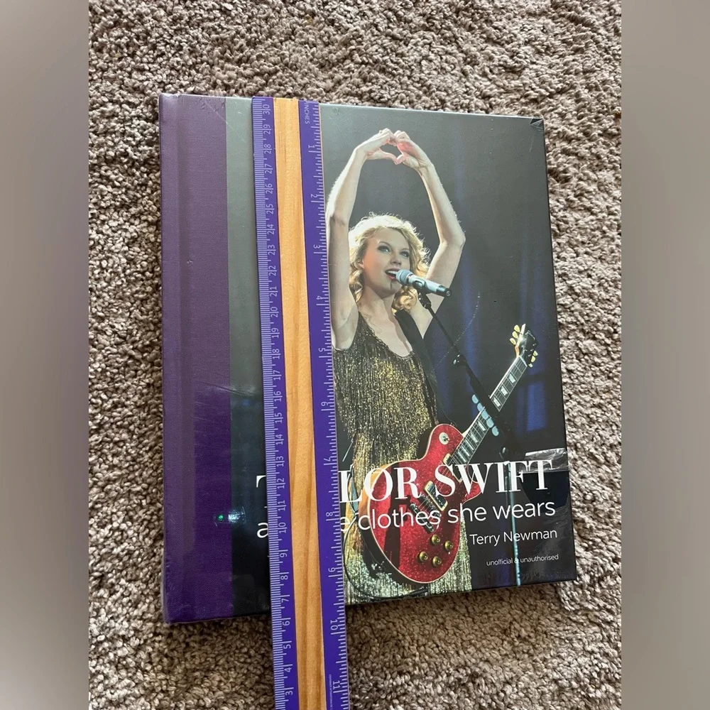 Taylor Swift Purple and Gold style hardback book